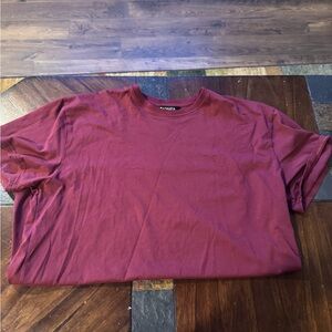 Athleta Burgundy Tee